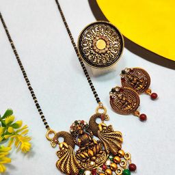 DIVYANSHI COLLECTION Women Gold Jewellery Set-28