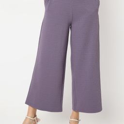 Smarty Pants Women Relaxed Straight Leg Mom Fit Lint Free Pleated Trousers-image-81