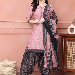 Rajnandini Floral Printed Kurta with Salwar & Dupatta-55