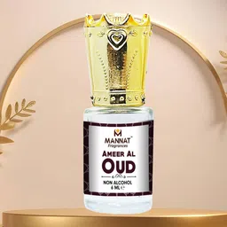 mannat fragrances Ameer Al Oud Long Lasting Alcohol Free Attar - 6 ml-21