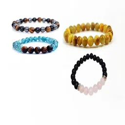 Divine souvenirs Multi Alloy Bracelet-10