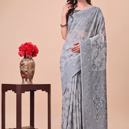 KALINI Floral Designer Saree-image-82
