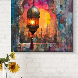 Livin'luxe Yellow Abstract Art Canvas Wall Art-image-10