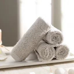 MASPAR Beige 4 Pieces Cotton 550 GSM Towel Set-6