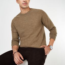 BYFORD by Pantaloons Men Solid Long Sleeves Pullover-image-41