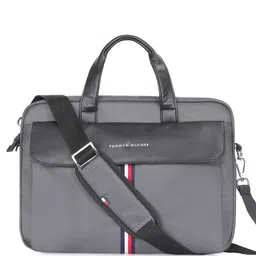 Tommy Hilfiger Unisex Striped Laptop Bag-26