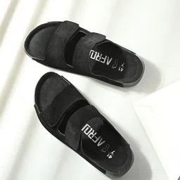 AfroJack Men Solid Casual Sliders Flip Flop-picture-19