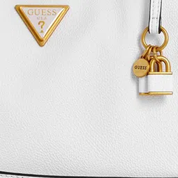GUESS PU Structured Handheld Bag with Tasselled image 4