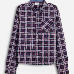 LilPicks Boys Tartan Checks Opaque Checked Casual Shirt-image-82