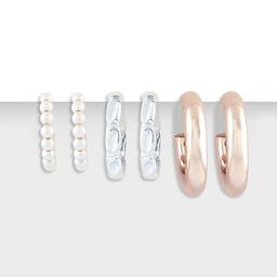 AMI Set Of 3 Contemporary Studs Earrings-43