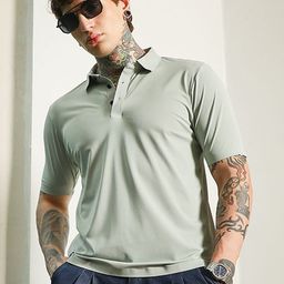 Campus Sutra Men Solid Polo Collar Slim Fit T-shirt-picture-20
