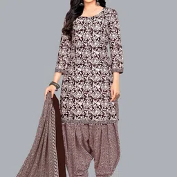 shree jeenmata collection Printed Pure Cotton Unstitched Dress Material-image-79
