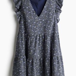 H&M Women Flutter-Sleeved A-Line Dress-image-9