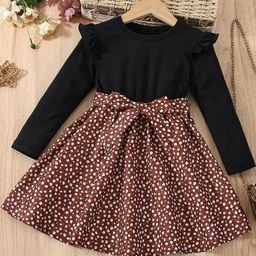 HOPZONIC Girls Black Dresses-image-87