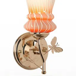 Somil Premium Designer Glass Wall / Night Lamp Elegant & Stylish Dcor Accent for Modern Interiors, color, Pink, Size:- 20 X 18 X 30 CM-picture-30
