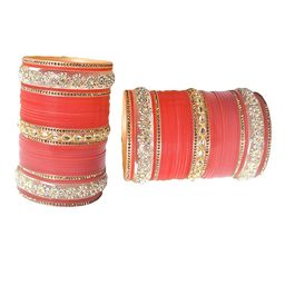 VICONO Set Of 2 Stone-Studded Bangles-image-89