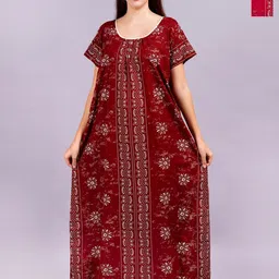 Breezly Printed Maxi Nightdress-picture-49