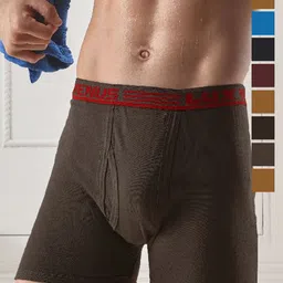 LUX VENUS Pack of 9 Assorted Men Cotton Trunk  NW1_VENUS_FCD_DRW_AST_95_9PC-21