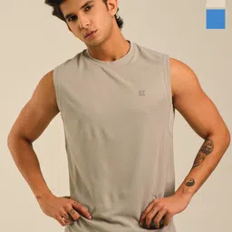 EAZY Men Pack Of 3 Round Neck Dry Fit Gym Vest EZ_QDRN_WHITE_IBLUE_PGREY_S-picture-33