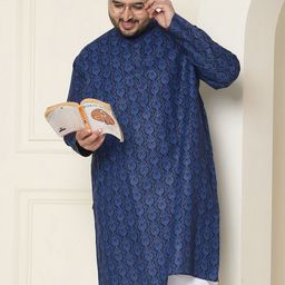 SOJANYA PLUS Men Bandhani Printed Kurta-56