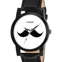 TARIDO Men Leather Bracelet Style Straps Reset Time Analogue Watch TD.1575NL02-97