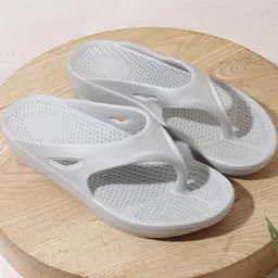 Kook N Keech Men Grey Synthetic Thong Flip-Flops-picture-5