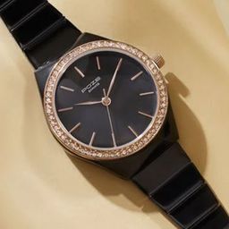 Sonata Women Embellished Dial & Bracelet Style Straps Analogue Watch SP80053KM01W-image-58