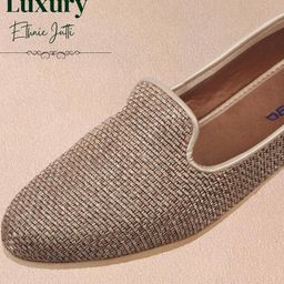 DEEUCO Men Woven Design Mojaris-image-74