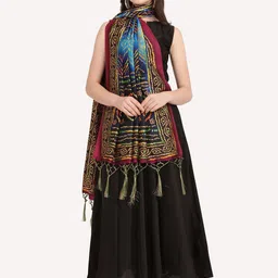 Kaizen TEXO FAB Ethnic Motifs Printed Dupatta image 5