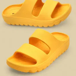 Svaar Men Double Strap Slip-On Cushioned Slides-0