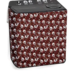 The Furnishing Tree Polyester Waterproof Semi Automatic Washing Machine Cover Compatible for Lloyd-image-84
