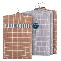 Kuber Industries Grey Set of 4 Regular Multi-Utility Organisers-17
