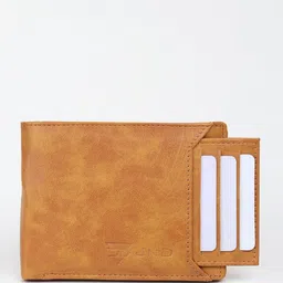 JND Men Textured PU Two Fold Wallet image 4