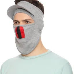 Grey Bike Face Mask for Men & Women-image-13
