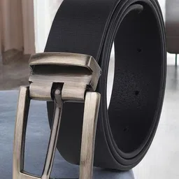 Metronaut Men Textured Leather Formal Belt-image-96