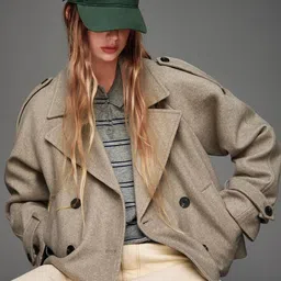 Bershka Soft Trench Coat-picture-9