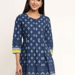 CHIRAAI Ethnic Print Cotton Top-picture-25