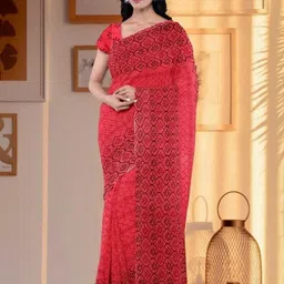 Ruhabs Ethnic Motifs Print Daily Wear Saree-picture-33