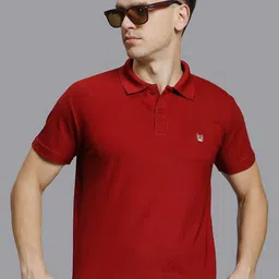 STELVIN Men Polo Collar Slim Fit T-shirt-picture-4
