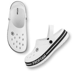 PROFOAM Men White Rubber Clogs-image-93