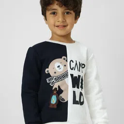 Nauti Nati Boys Colourblocked Sweatshirt-image-99