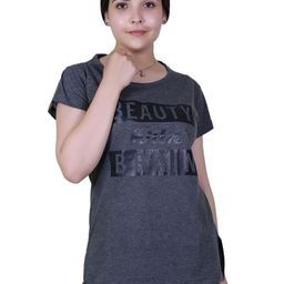 Varenyam Women Typography Pockets T-shirt-image-38