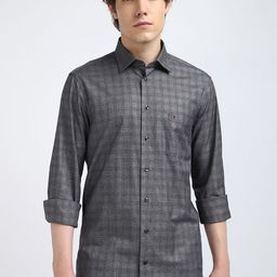 Tommy Hilfiger Men Classic Spread Collar Tartan Checked Cotton Casual Shirt-image-83