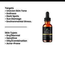NITRO SKILL Vitamin C Face Serum For Dark Sports - 15 ml image 4