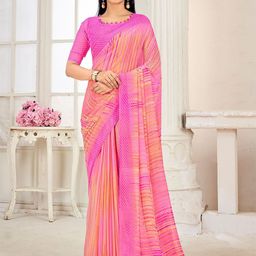 Anouk Rustic Pure Georgette Dabu Saree-image-80