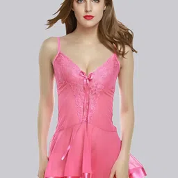 BILLEBON Women Net Baby Doll-image-37