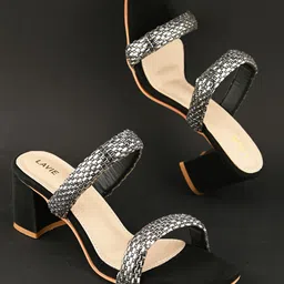 Lavie Women Embellished Block Heel Sandals-picture-8