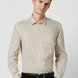 Peter England Men Cotton Printed Formal Shirt-picture-39
