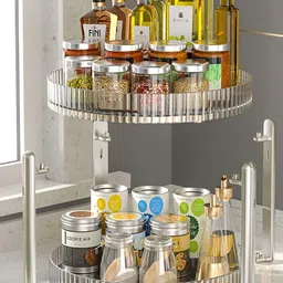 HOUSE OF QUIRK Silver-Toned Set of 1 Regular Multi-Utility Organisers image 2