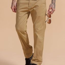 WROGN Men Slim Fit Formal Trousers-image-97